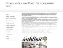 Tablet Screenshot of boltonkingphotography.com
